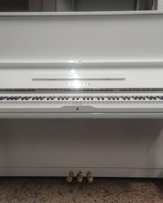 Pianoforte Yamaha U3 H bianco trasporto incluso