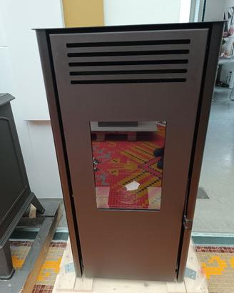 STUFA A PELLET 10 KW VENTILATA ELICA MONTEGRAPPA