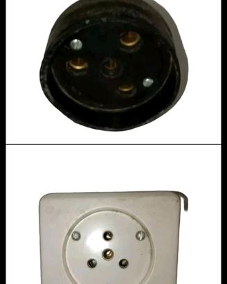 Prese vintage industriali 3 Poli,+T 15/30 Amper