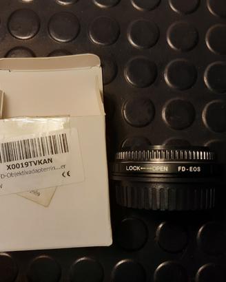 adattatore Obiettivi Canon FD- EOS