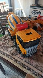 camion betoniera Bruder Scania serie R scala 1:16