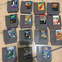 Giochi Anni 80 90 NINTENDO NES Funzionanti