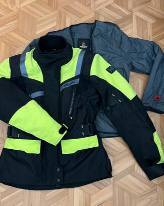 Giubbino Hevik con protezioni moto donna