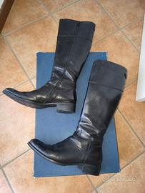 Tremp stivali neri in pelle tg 39
