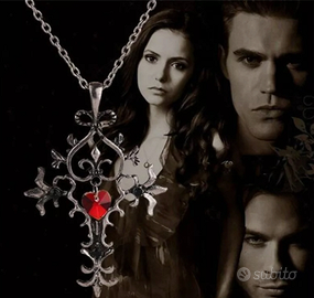 THE VAMPIRE DIARIES COLLANA SACRO CUORE ROSSO