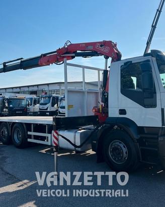 IVECO AD260S42 GRU FASSI + PIANALE APERTO