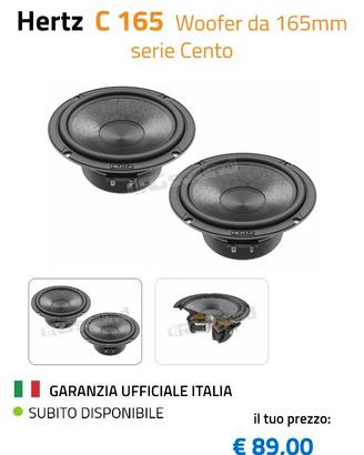 Altoparlanti hertz 16