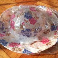Cappello estivo floreale, nuovo