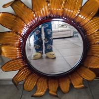 specchio sole in ferro