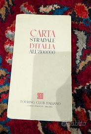 Carta stradale Italia Touring Club 