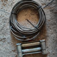 cavo verricello e rulliera