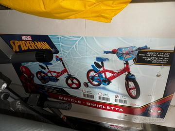 Bici spiderman raggio 16