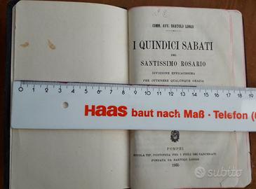 Libro Religioso I Quindici Sabati del Santissimo R