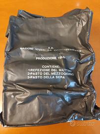 razioni K esercito italiano 1993