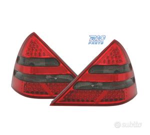 FANALI MERCEDES SLK R170 96-04 LED ROSSO AFFUMICAT