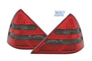 FANALI MERCEDES SLK R170 96-04 LED ROSSO AFFUMICAT