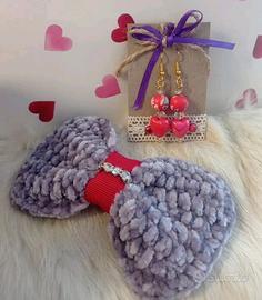 Orecchini + fermacapelli fatti a mano Handmade