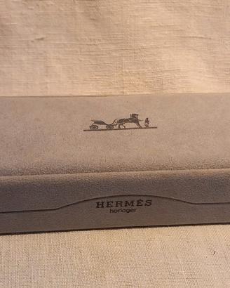 Scatola x orologio Hermes.
