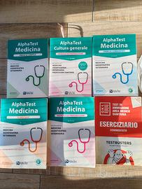 Alphatest Blocco Libri Medicina