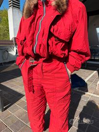 Tuta intera da sci VINTAGE donna