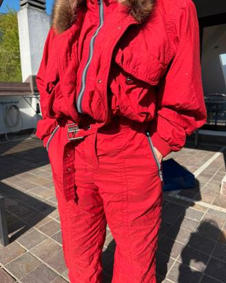 Tuta intera da sci VINTAGE donna