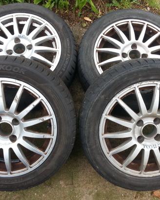 Cerchi tora competizione 4x100 renault opel fiat