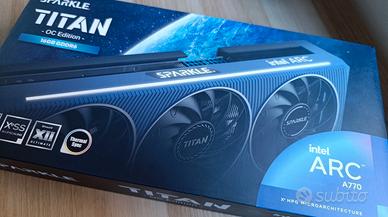 Sparkle Intel A770 Titan OC 16 GB VRAM