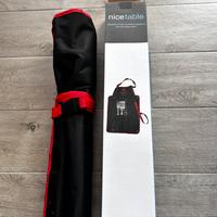 Grembiule con 3 utensili per grigliare