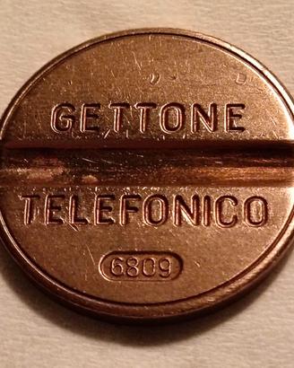 gettone telefonico N 6809