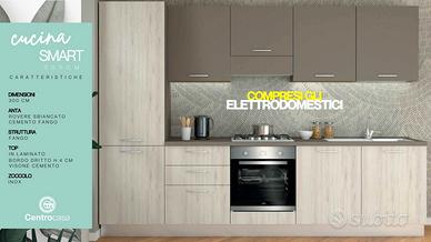 PROMO CUCINA 3,00 MT COMPRESI GLI ELETTRODOMESTICI
