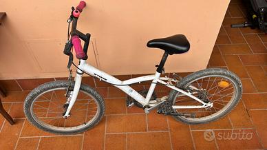 Bicicletta raggio 20 bambina