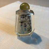 Antica Snuff Bottle Cinese – Vetro Molato
