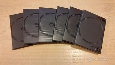 Set di 6 custodie 3 posti per DVD