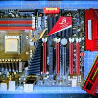 ASUS ROG Crosshair IV Formula AM3 + RAM + CPU