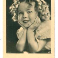 Antica cartolina - Ritratto Shirley Temple