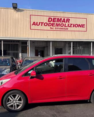 RICAMBI TOYOTA VERSO S 2011 1NDTV 1.4cc DIESEL