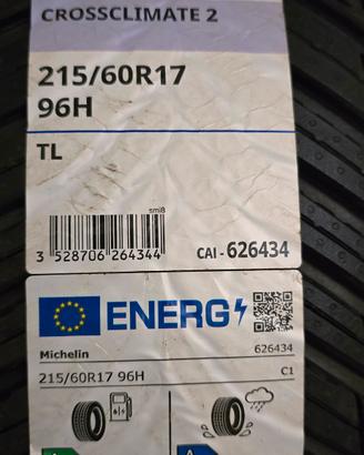 GOMME MICHELIN  CROSSCLIMATE 2. 215/60R 17 96H