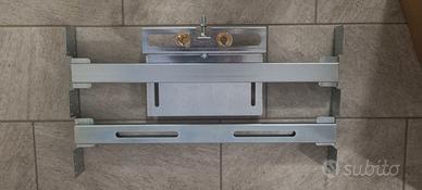 Telaio lavabo sospeso cartongesso 