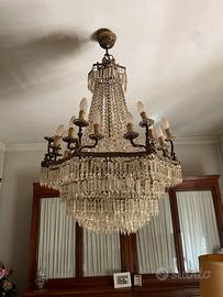 Lampadario in cristallo