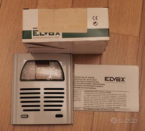 ELVOX 8019 - MODULO TARGA AUDIO VIDEO SOUND SYSTEM