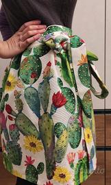 gonna cactus al ginocchio 