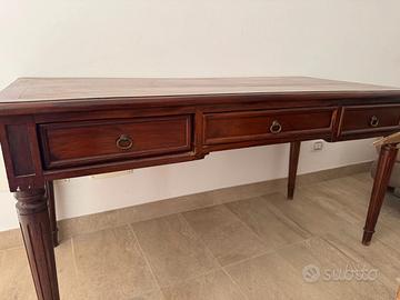 Scrivania legno arte povera