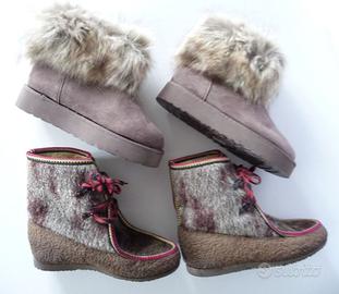 Stivaletti pelliccia tg 36 e 37 nuovi