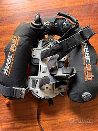 Seac sub Icaro tech Gav + erogatore Cressi