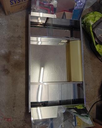 Mobiletto specchio bagno vintage