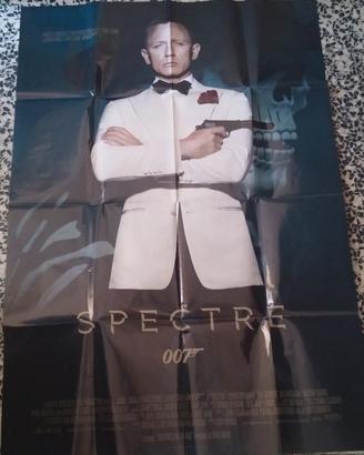 Locandina cinema 007 Bond Spectre
