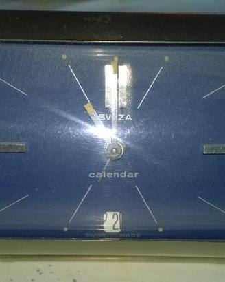 Sveglia Orologio Swiza Calendar anche vintage