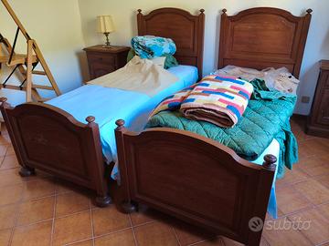 letti e comodini camera completa