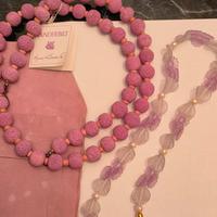 lotto di due collane vintage 