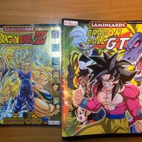 Album carte Dragon Ball Z (85/150) e GT (165/300)